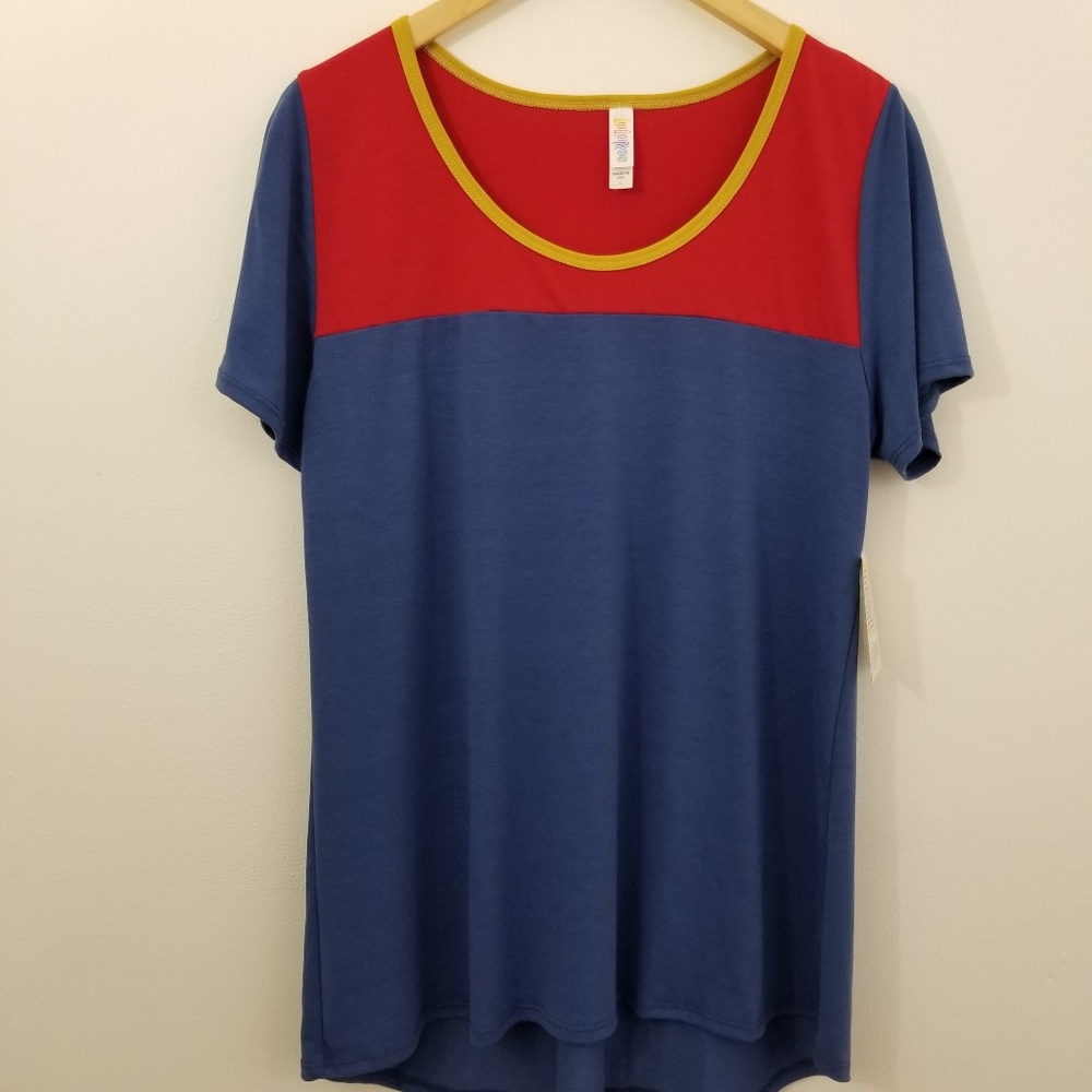 LuLaRoe Classic Short Sleeve Top Size L